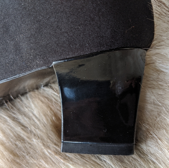 Naturalizer Women's Black Brushed Satin Pump  9.5 - Picture 2 of 6